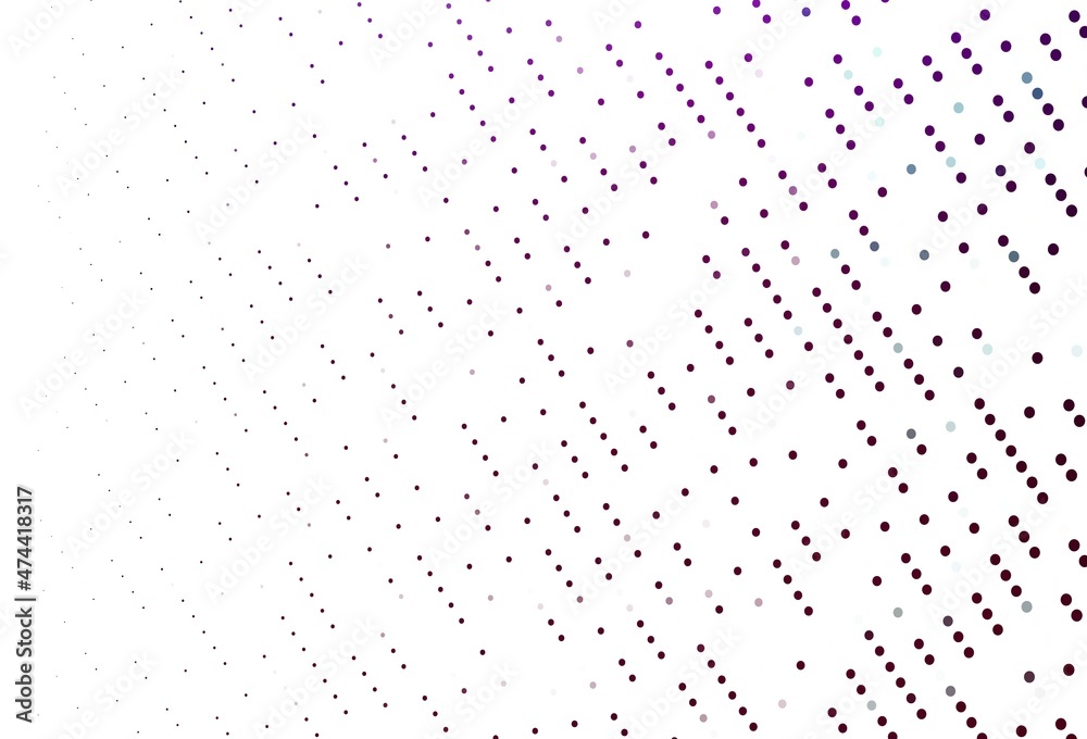 Light Purple vector backdrop with dots. Light Purple vector backdrop with dots.