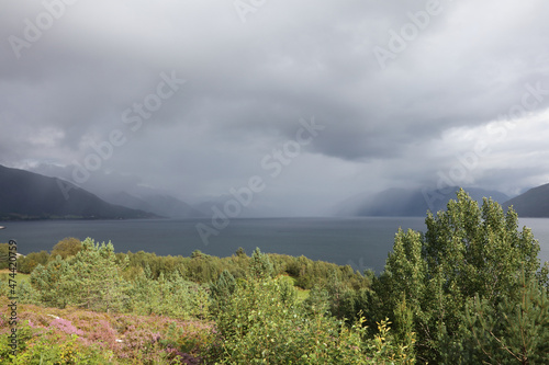 Norwegen - Sognefjord bei Nordrevik / Norway - Sognefjorden near Nordrevik /