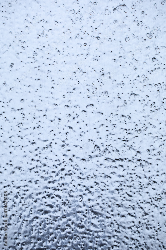 Abstract ice texture on glass. Natural background Abstract ice texture on glass. Natural background