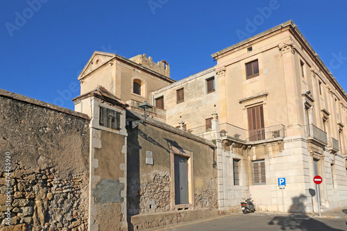 old buildings in Tarragona, Spain 