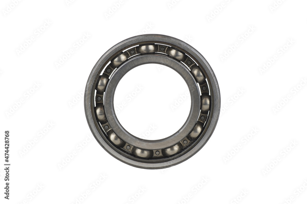 Ball bearing, isolated on white Ball bearing, isolated on white