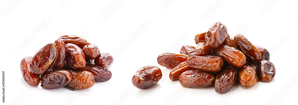 Obraz premium Dates isolated on white background