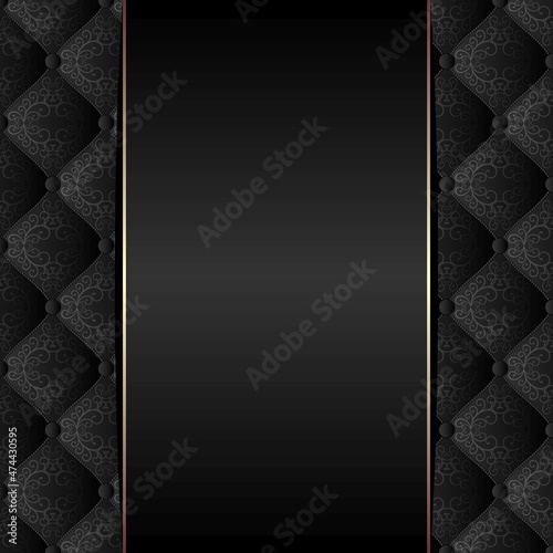 black background