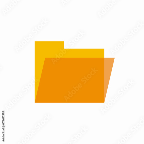 Folder File vectro sign icon