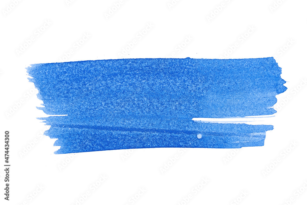 blue abstract watercolor paint brush stroke texture isolated on white background for logo and banner. design, creative, and illustration. blue abstract watercolor paint brush stroke texture isolated on white background for logo and banner. design, creative, and illustration.