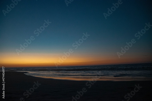 sunset over the sea © Marcia