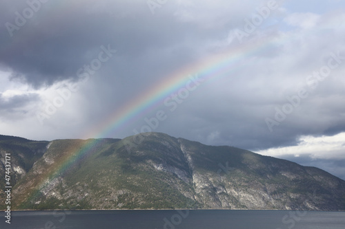 Norwegen - Sognefjord bei Fresvik / Norway - Sognefjorden near Fresvik /