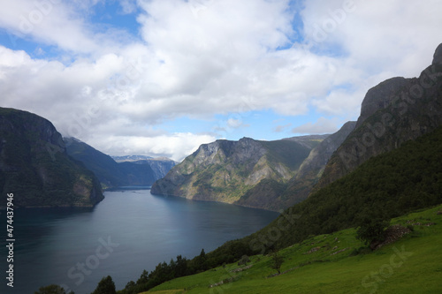 Fototapeta Naklejka Na Ścianę i Meble -  Norwegen - Aurlandsfjord / Norway - Aurlandsfjorden /