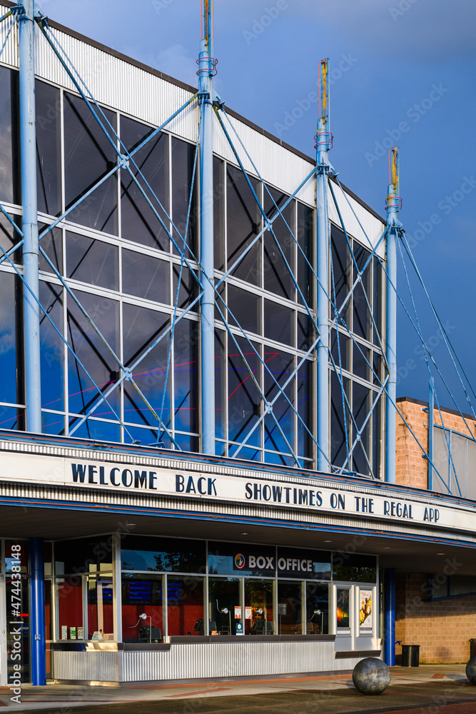 Redmond, WA, USA May 20, 2021; Regal movie theater at the Bella