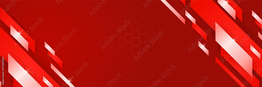 System red Abstract Stripes Wide Banner Design Background System red Abstract Stripes Wide Banner Design Background