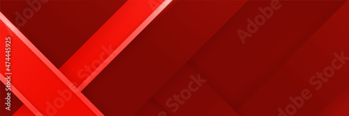 Braid Red blood Abstract Stripes Wide Banner Design Background