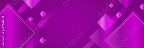 Highlight Purple Abstract Stripes Wide Banner Design Background