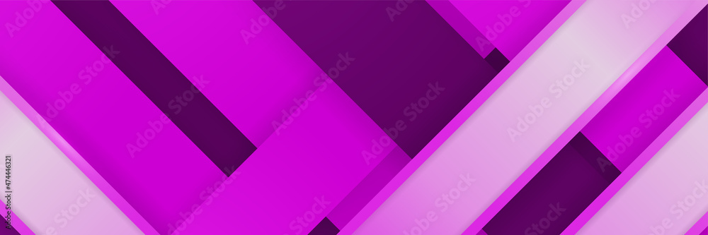Fototapeta premium Light Red Abstract Stripes Wide Banner Design Background