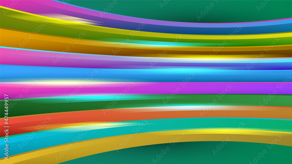 Obraz premium cable Colorful Abstract Geometric Design Background