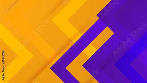 Frame square orange purple Colorful Abstract Geometric Design Background