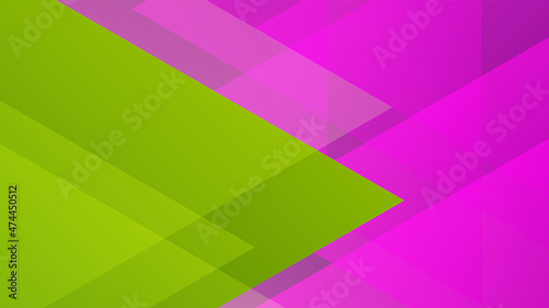 Transparant corner green purple Colorful Abstract Geometric Design Background