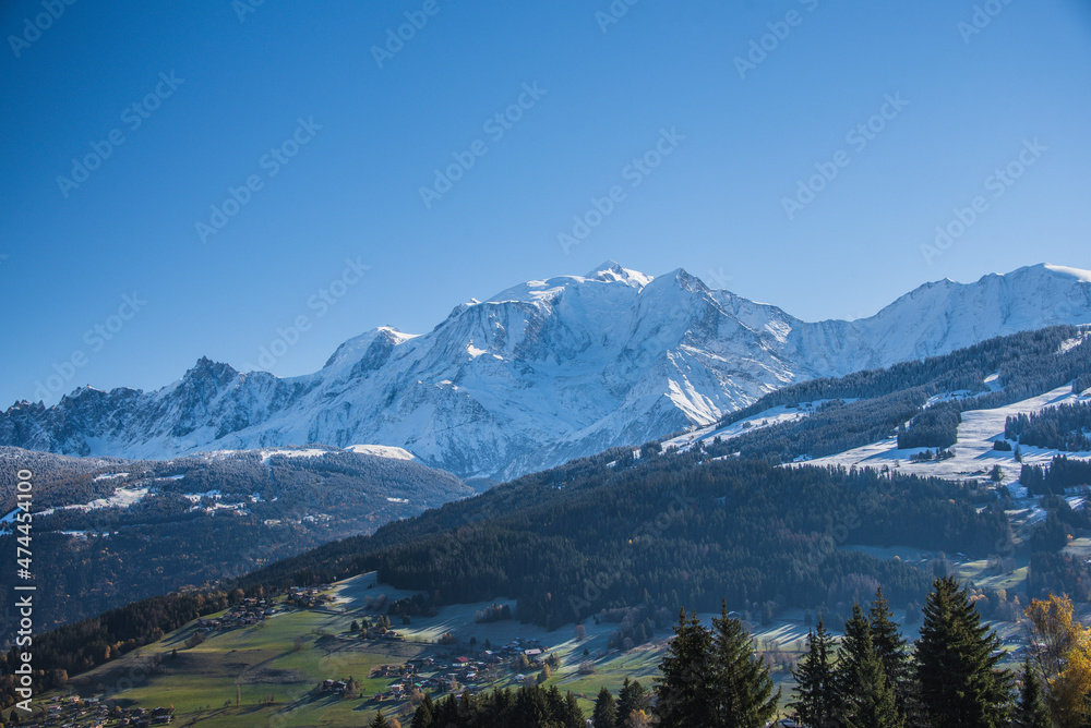 Mont Blanc, 4807m Alpes Françaises