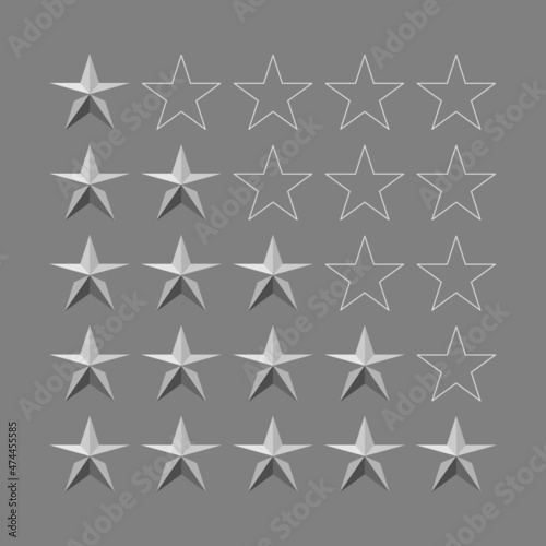 rating star concept