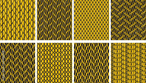 vector lace pattern with geometry shape. Jacquard Mesh Lace Fabric.