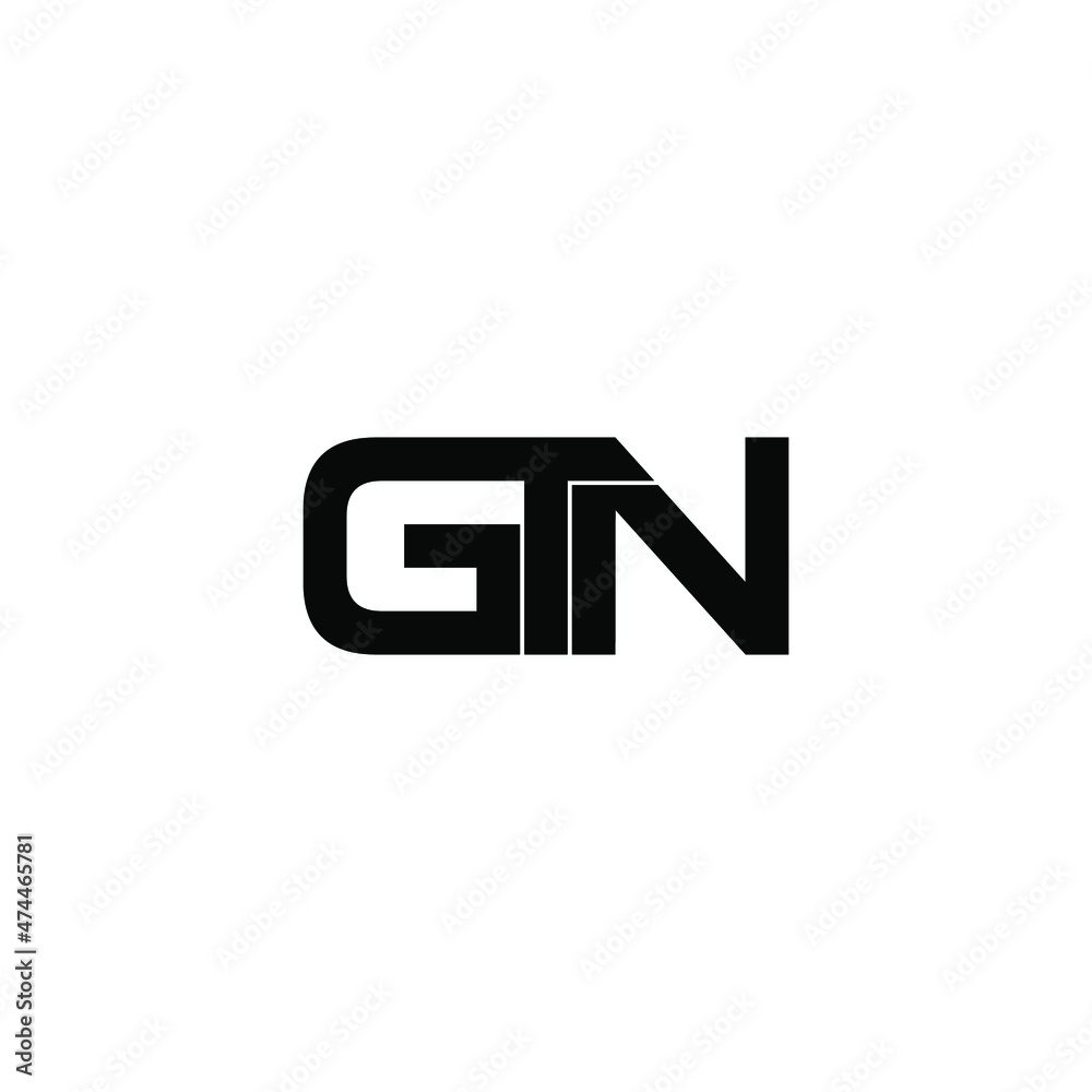 gtn letter initial monogram logo design gtn letter initial monogram logo design