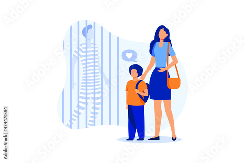  Dads in prison illustration exclusive design inspiration 