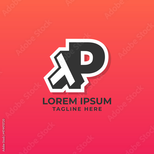 TP or PT Letter logo concept inspiration