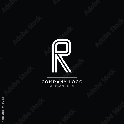 Premium Vector R initial letter Logotype for luxury branding. Elegant and stylish design for your Elite company.