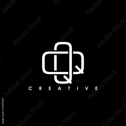 QQ Letter Initial Logo Design Template Vector Illustration