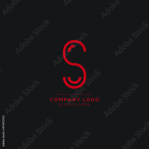 Premium Vector S initial letter Logotype for luxury branding. Elegant and stylish design for your Elite company.