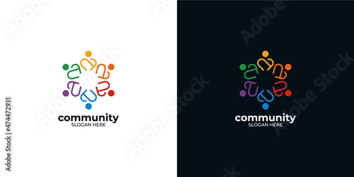 community logo for company and agency