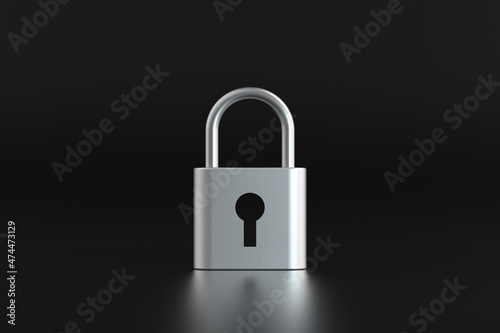3d renderng keys and lock