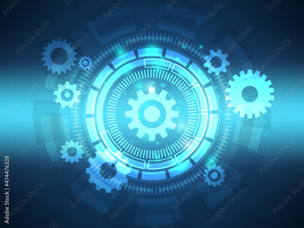 abstract cog gear wheels futuristic technology abstract cog gear wheels futuristic technology