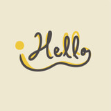 simple word from english, hello, greetings