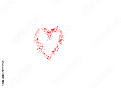 Love heart valentines day background card template wishes