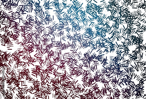 Dark silver, gray vector backdrop with long lines.