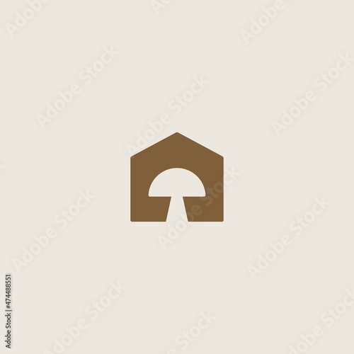 mushroom house logo