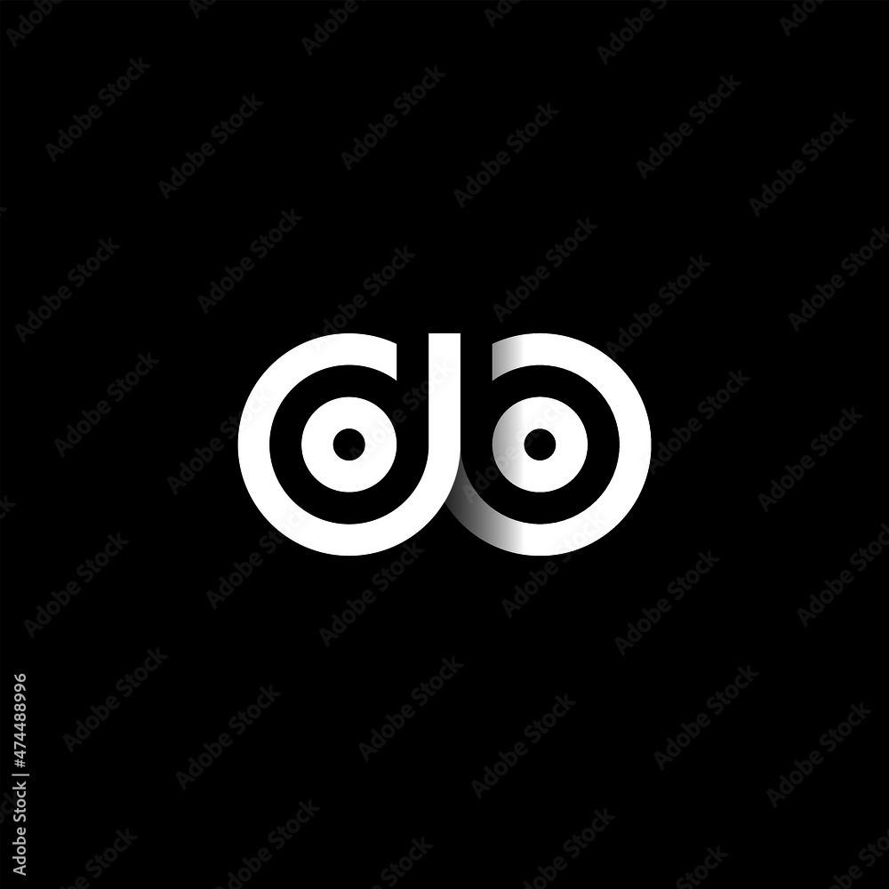 DB Letter Initial Logo Design Template Vector Illustration DB Letter Initial Logo Design Template Vector Illustration