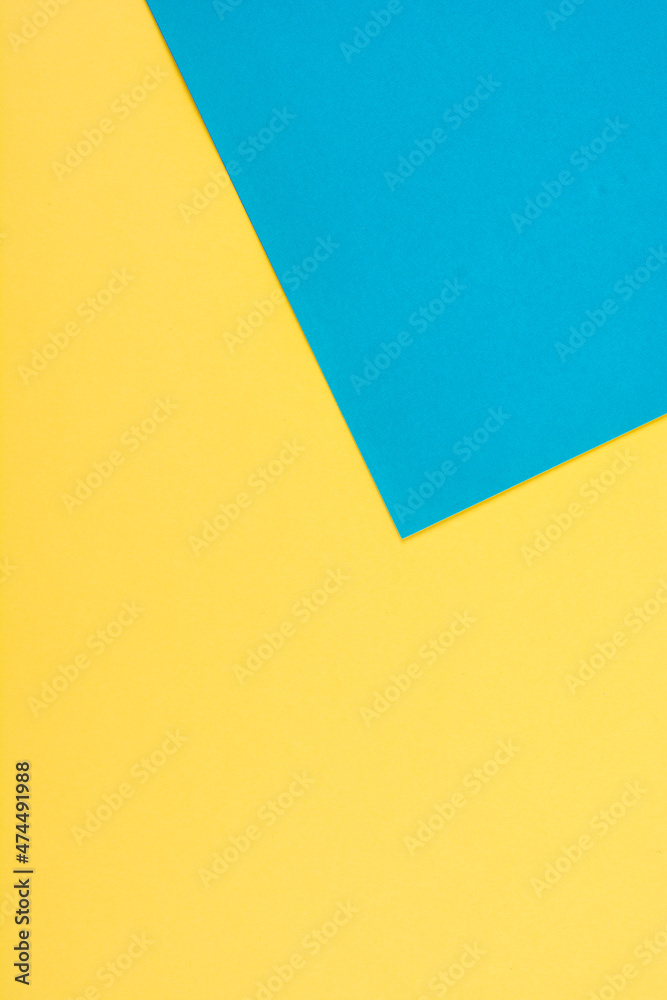 Blue and pink pastel color paper geometric flat lay background Blue and pink pastel color paper geometric flat lay background