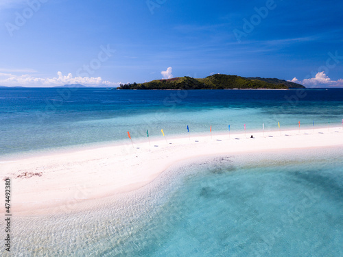 Buatiful and scenic beaches in Romblon philippines. photo