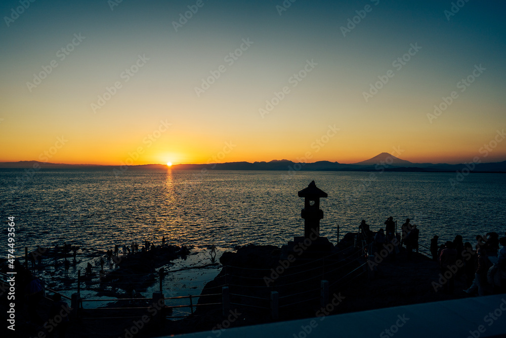 Fototapeta premium 富士山