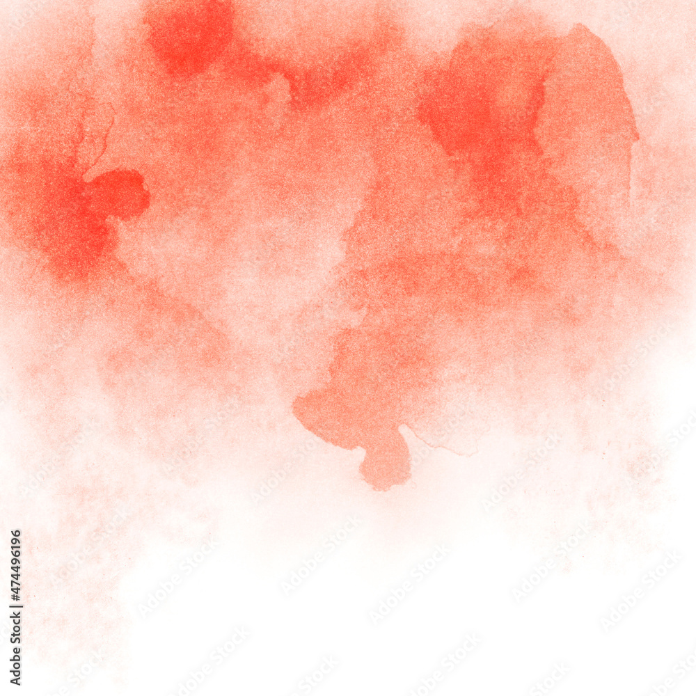 Watercolour Red Abstract Background Texture for Social Media Posts