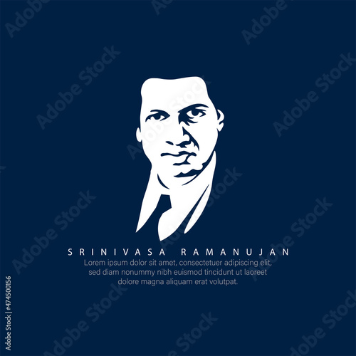 vector illustration of National Mathematics Day. 
