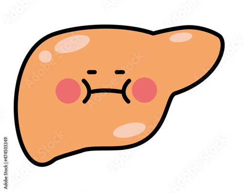 肝臓　キャラクター　肝脂肪