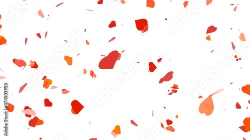 紙吹雪 背景 キラキラ 動画素材 Fu Non