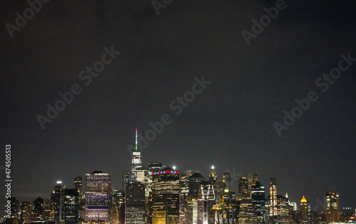 Wallpaper Mural city skyline at night Torontodigital.ca