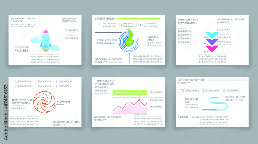 Cards for business data visualization