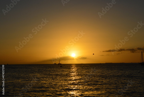 Sonnenuntergang über dem Golf von Mexico, Key West, Florida Keys © Ulf