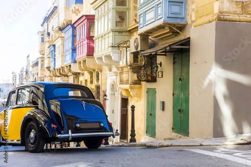 Classic car on the street o...