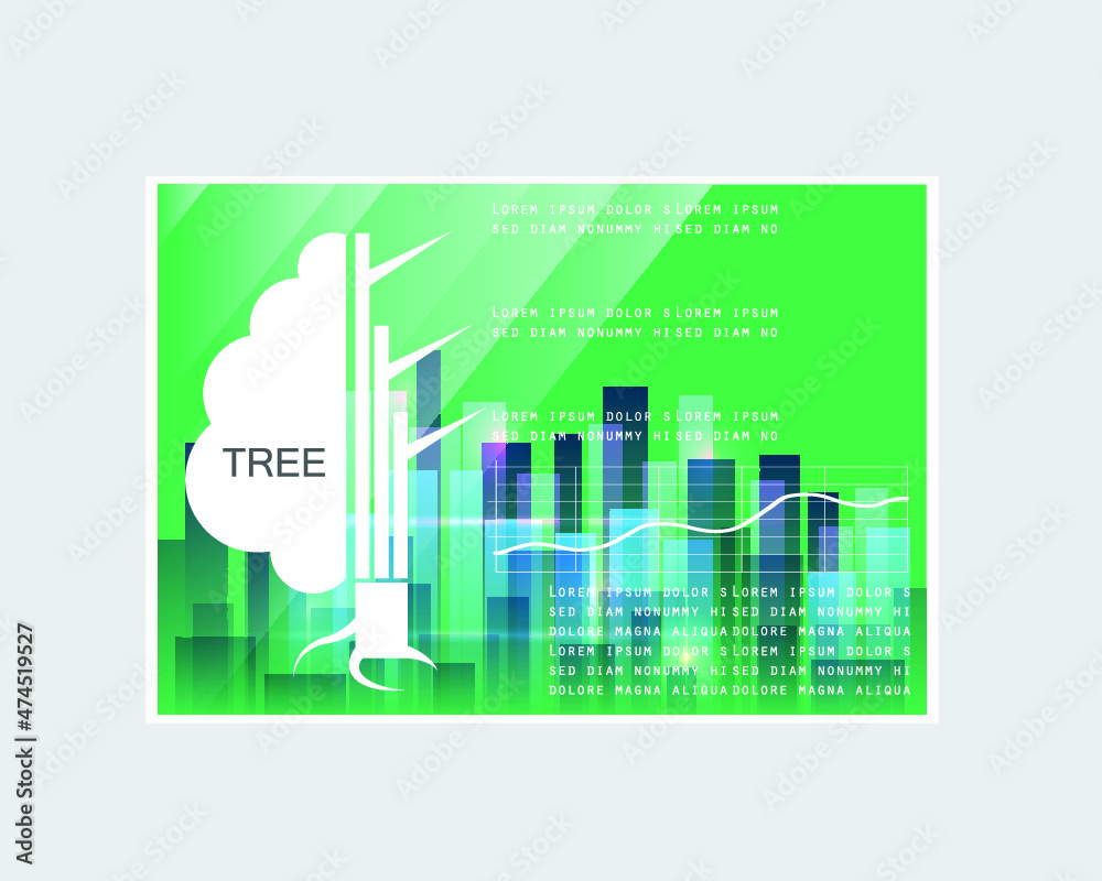 Fototapeta premium Elements for business data visualization, Modern infographic design