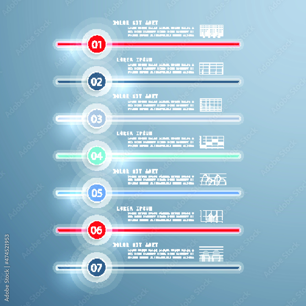 Elements for business data visualization, Modern infographic design, vector set templates Elements for business data visualization, Modern infographic design, vector set templates